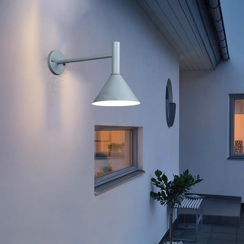 Außen wandlampe Innenleuchte Langarm Außentür wandleuchte Korridor Terrasse Balkon E27 LED Gluehbirne