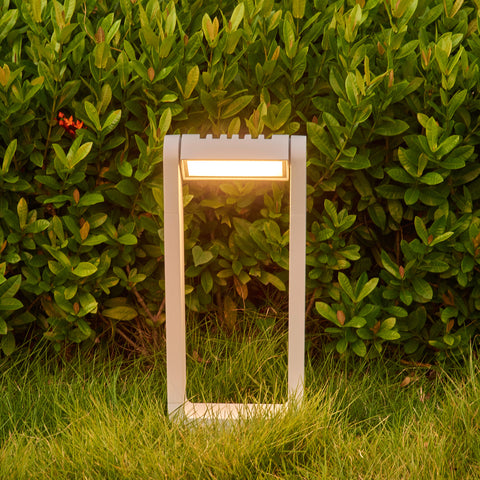 Topmo-plus outdoor stehlampe gartenbeleuchtung weiß 350 Grad drehbar