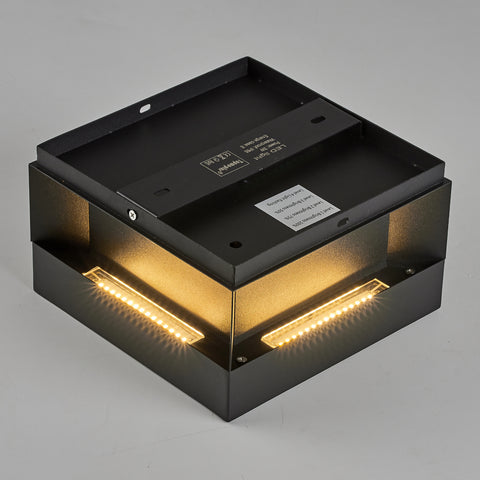 schwarze Pfostenlampen solar pfostenkappe licht