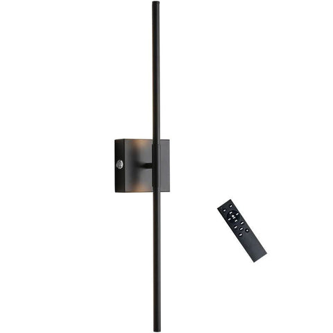 Aufladbare Wandlampe mit Touch-Taste Magnetische Wand leuchte mit Fernbedienung drehbares Licht 3 Farbe Farbtemperaturen dimmbar 72CM