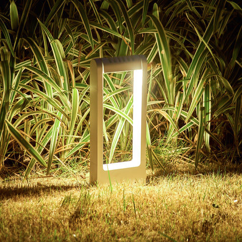 Topmo-plus outdoor stehlampe gartenbeleuchtung weiß 350 Grad drehbar