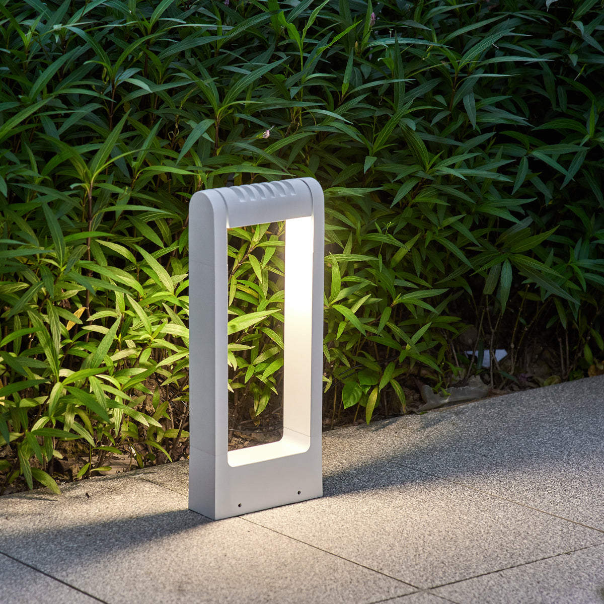 Topmo-plus outdoor stehlampe gartenbeleuchtung weiß 350 Grad drehbar