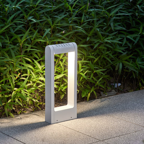 Topmo-plus outdoor stehlampe gartenbeleuchtung weiß 350 Grad drehbar