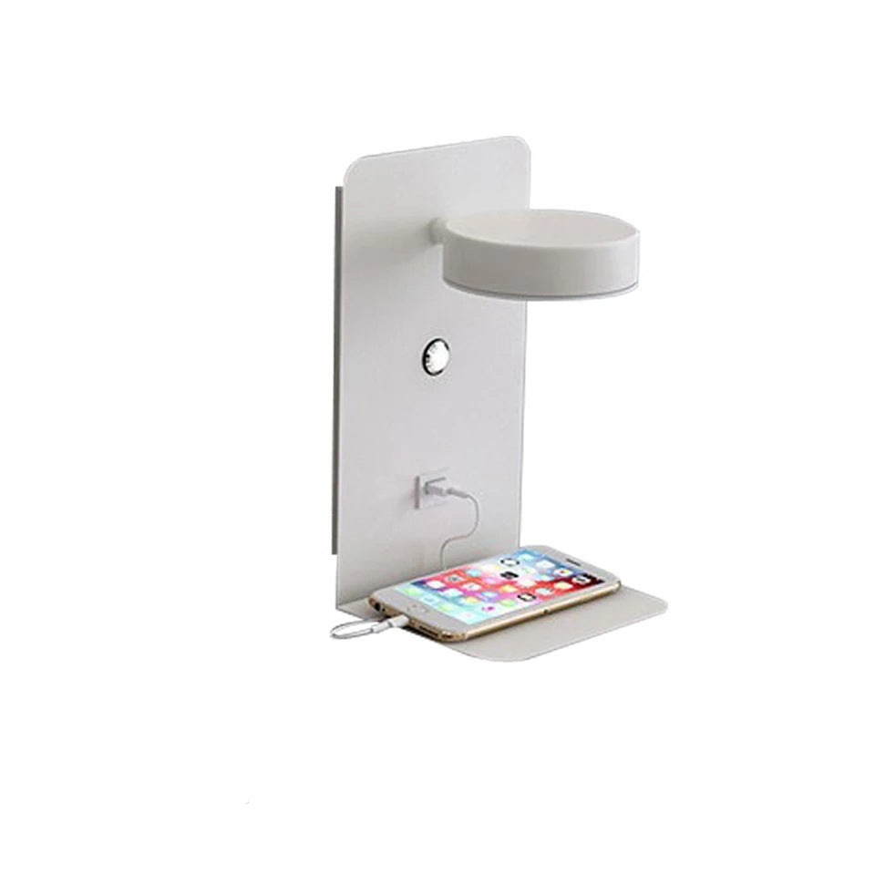 USB aufladbare Wand Lampe mit Touch Schalter LED Nacht Lese Leuchte