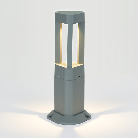 Außen standleuchte außenleuchte LED Gartenlampe Wegeleuchte Dreieck 7W