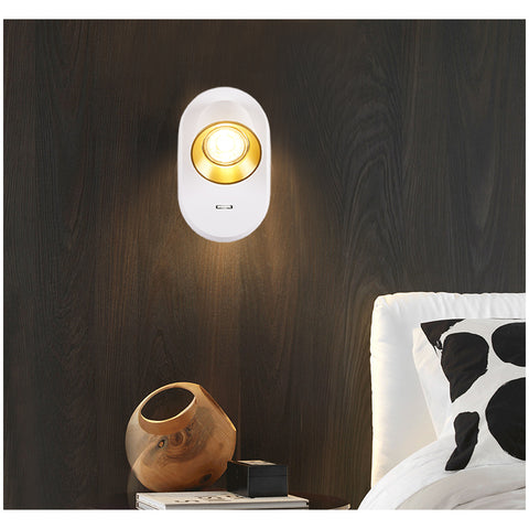 Wandleuchte mit schalter bettlampe wand leselampe mit 6W GU10 LED Bulb