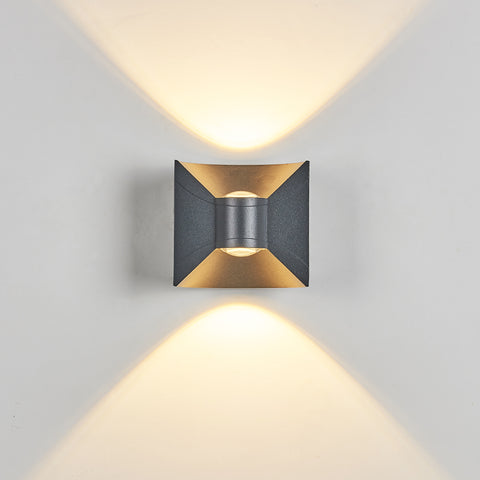 2er Pack 6W LED indoor outdoor wall lights Flurlampe eingangsbeleuchtung hängend