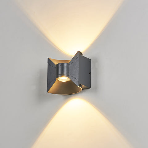 2er Pack 6W LED indoor outdoor wall lights Flurlampe eingangsbeleuchtung hängend