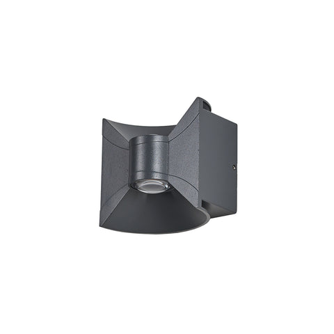 2er Pack 6W LED indoor outdoor wall lights Flurlampe eingangsbeleuchtung hängend
