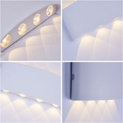 lampada da parete a LED 8W scala corridoio soggiorno
