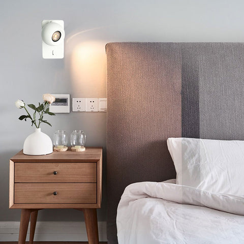 Applique comodino lampade comodino sul muro 5W dimmerabile 