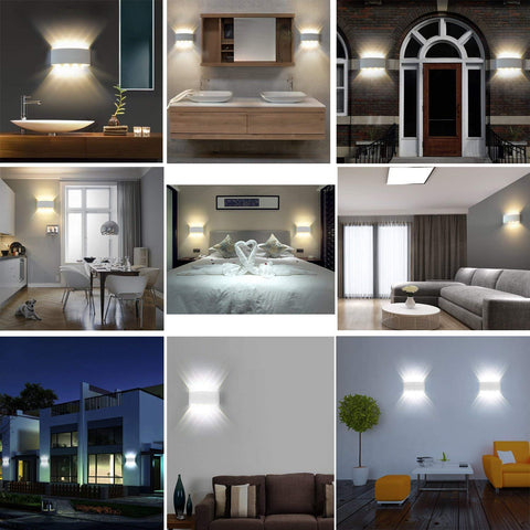 lampada da parete a LED 8W scala corridoio soggiorno
