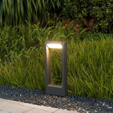 Gartenleuchten outdoor stehlampe 40CM bodenaufbauleuchte 350 Grad drehbar