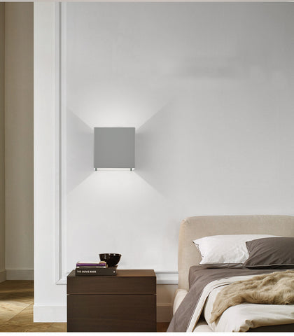 Wandlampe mit einstellbar Abstrahlwinkel 12W LED Wandspot Eigang