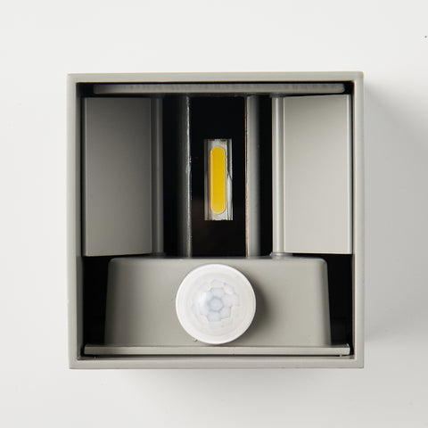 Modern Wandleuchte Bewegungsmelder Wasserdicht Verstellbar Abstrahlwinkel /12W