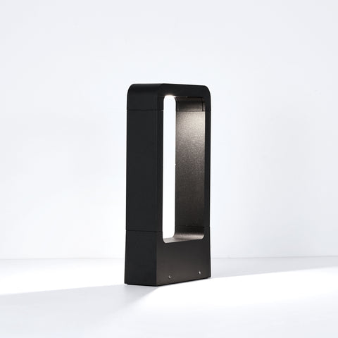 Standlampe garten pollerleuchte 7W LED COB Rechteckig mit erdungsstecker