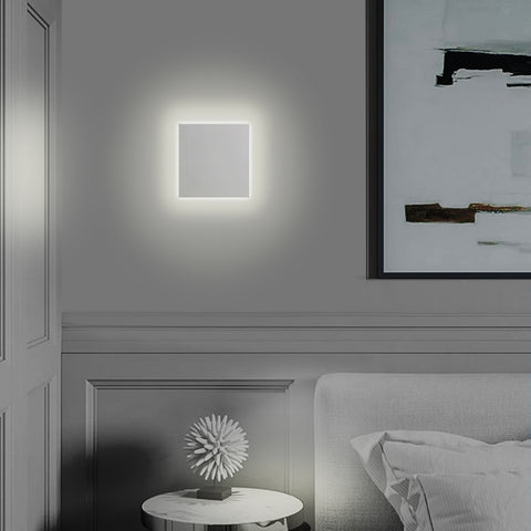 8W LED Wandstrahler Außenwandleuchten Garden Korridor Quadrat