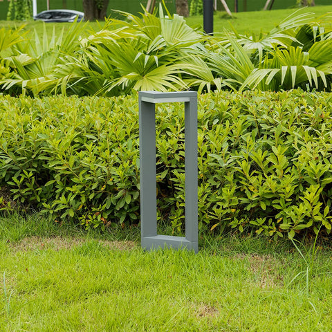 lámpara de jardín 12W LED iluminación de patio y terraza aluminio