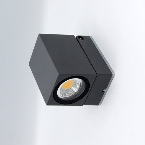 Garten Wandlicht Flur Aluminium Wandspot 5W GU10 LED