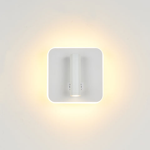 Topmo-plus LED 12W Leselampen Hotel Bettleuchten Wohnzimmer Wandleuchten mit schalter Modern Flur Schlafzimmer Treppen Hotels Nachttischlampe 3000K (3W+9W) 